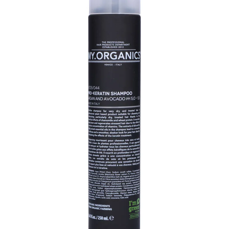 My.Organics The Organic Pro-Keratine Shampoo 250 ml