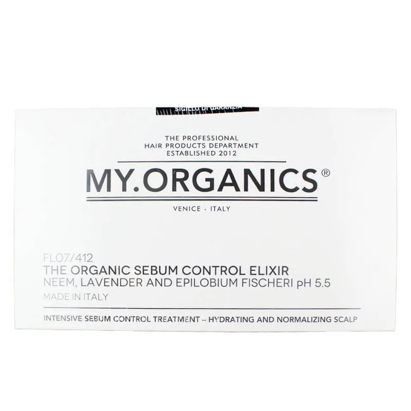 My.Organics The Organic Sebum Control Elixir With Shampoo 6 ml 12 stk.