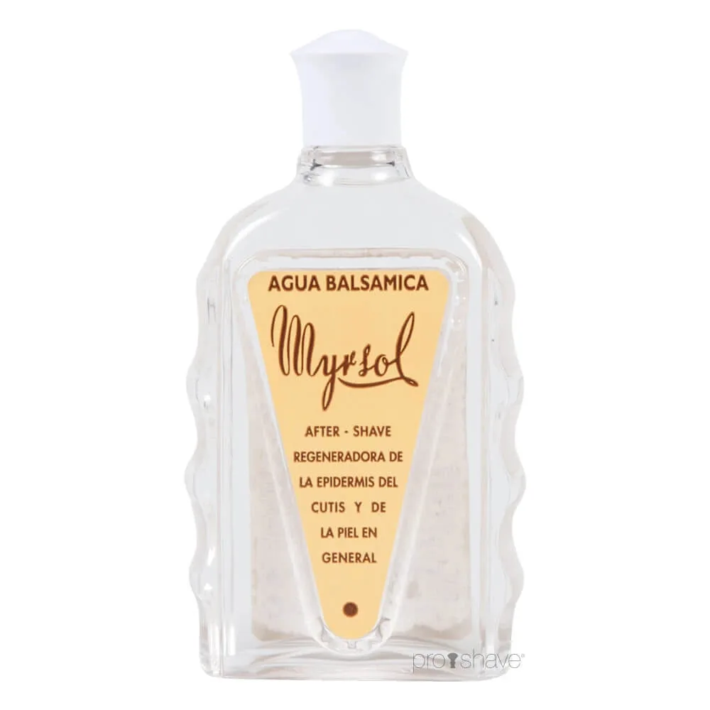 Myrsol Aftershave Lotion, Agua Balsamica, 180 ml.