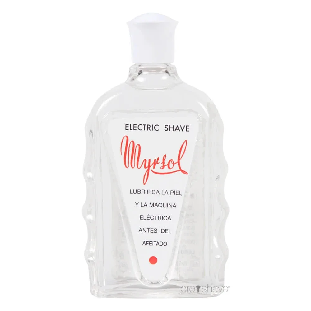Myrsol Preshave Lotion, Masaje Electric, 180 ml.