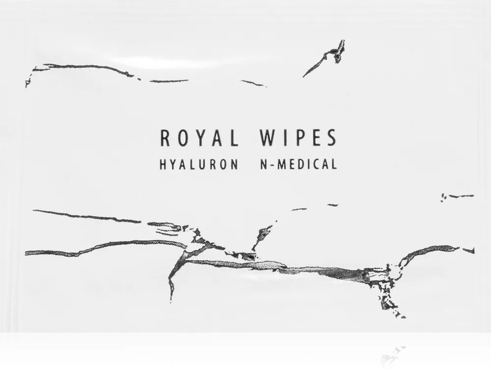 N-Medical Royal wipes Rengörande och sminkborttagande servetter för känslig hud 30 st.
