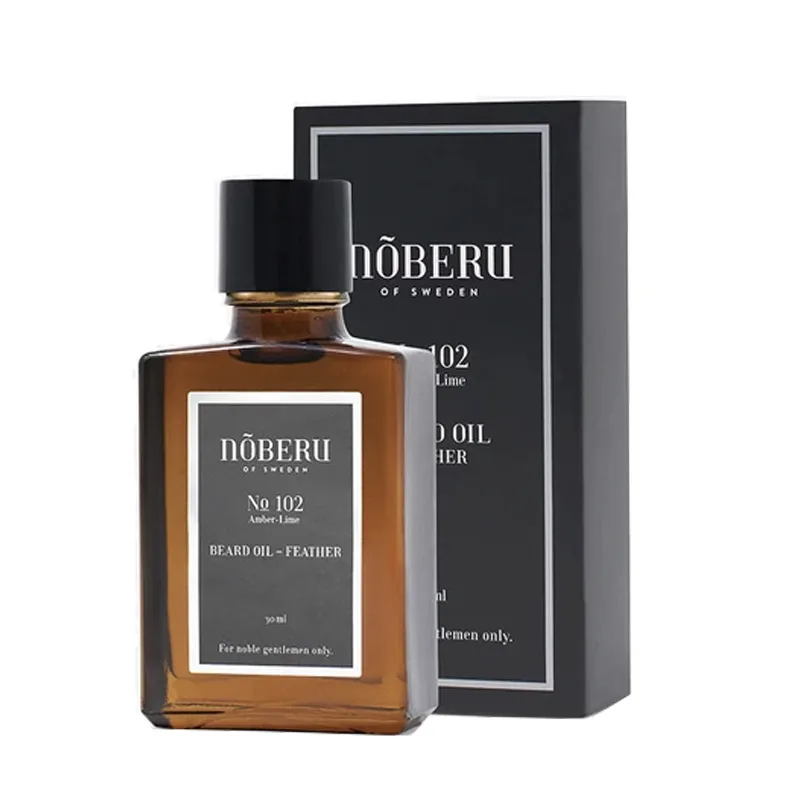 NÃµberu Feather Beard Oil Amber Lime (30 ml)