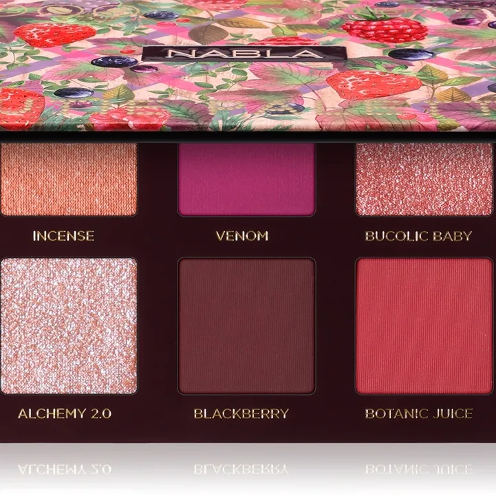 NABLA Cosmetics Cutie Palette Øjenskygge palette Skygge Wild Berry 8 g