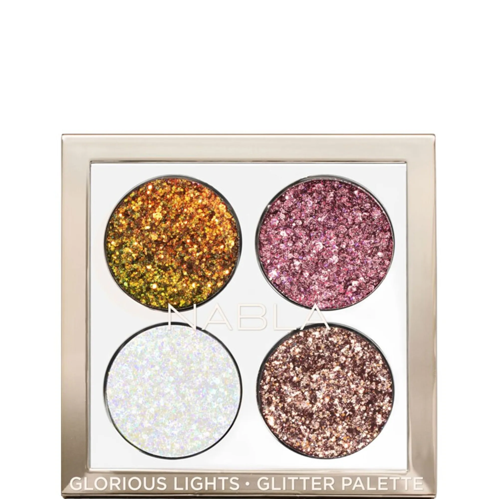 Nabla Glorious Lights Glitter Palette Øjenskyggepalette