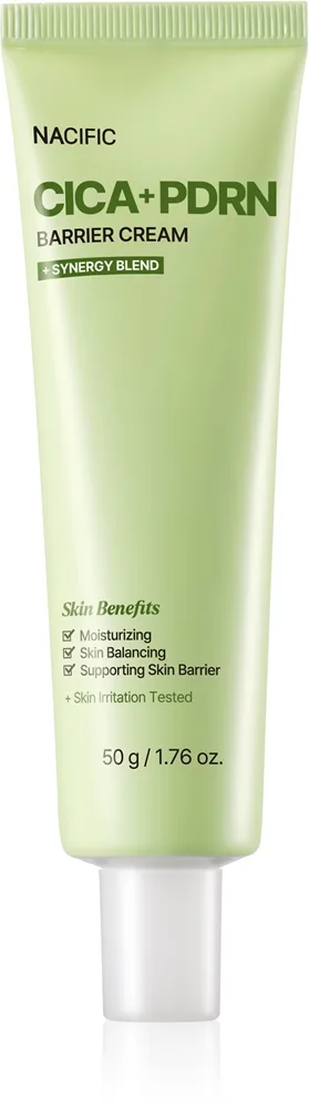 Nacific Cica PDRN Barrier Cream beruhigende und hydratisierende Creme zur Verjüngung der Gesichtshaut 50 g