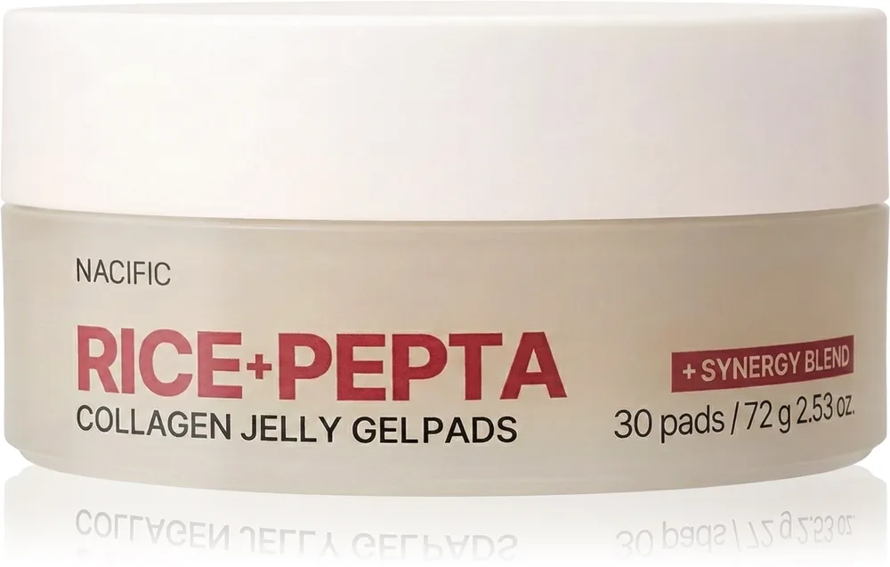 Nacific Rice + Pepta Collagen Jelly Gel Pads tonande pads med åtstramande effekt 30 st.