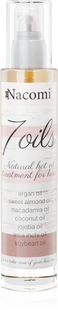 Nacomi 7 Oils hoitava öljy hiuksiin 100 ml