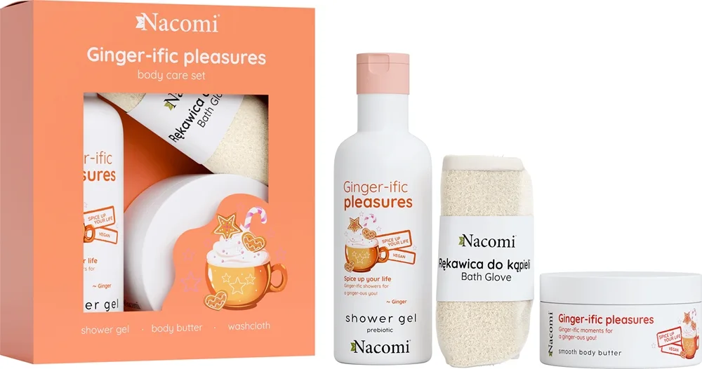 Nacomi Ginger-ific Pleasures Presentförpackning för kropp