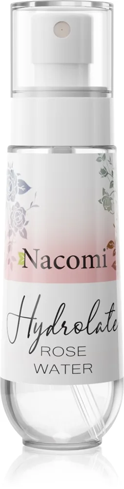 Nacomi Hydrolate kosteuttava suihke sisältää ruusuvettä 80 ml