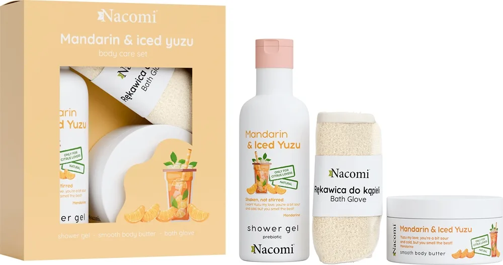 Nacomi Mandarin & Iced Yuzu Presentförpackning för kropp