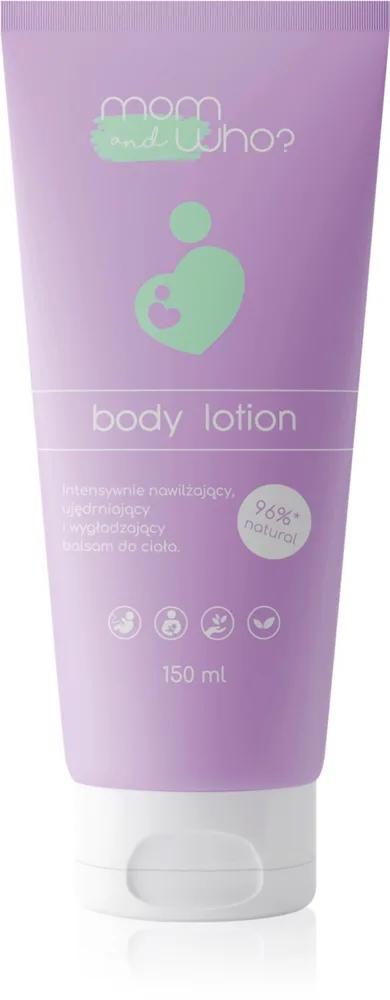 Nacomi Mom & Who vartalomaito raskaana oleville ja imettäville 150 ml