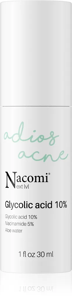 Nacomi Next Level Adiós Acne kasvoseerumi aknea vastaan 30 ml