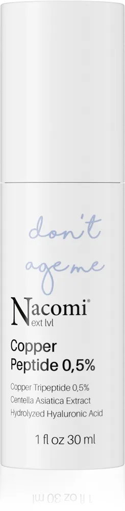 Nacomi Next Level Copper Peptide 0,5 % Ansiktsserum med peptider 30 ml