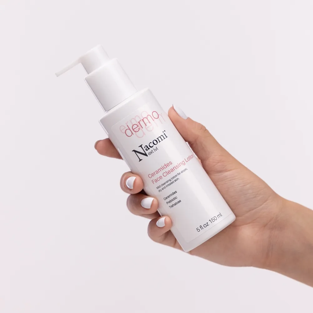 Nacomi Next Level Dermo Rengöringsmjölk För torr och skadad hud 150 ml