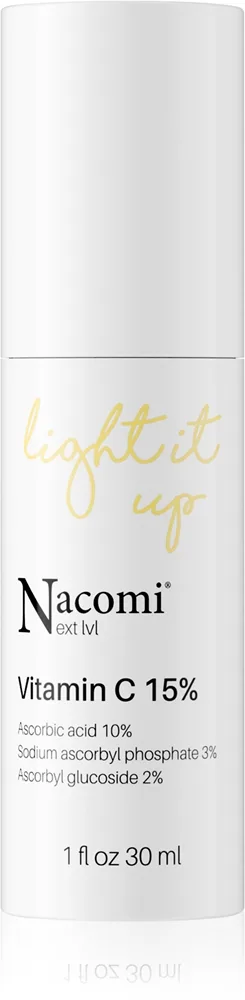 Nacomi Next Level Light It Up kirkastava C-vitamiinia sisältävä seerumi 30 ml