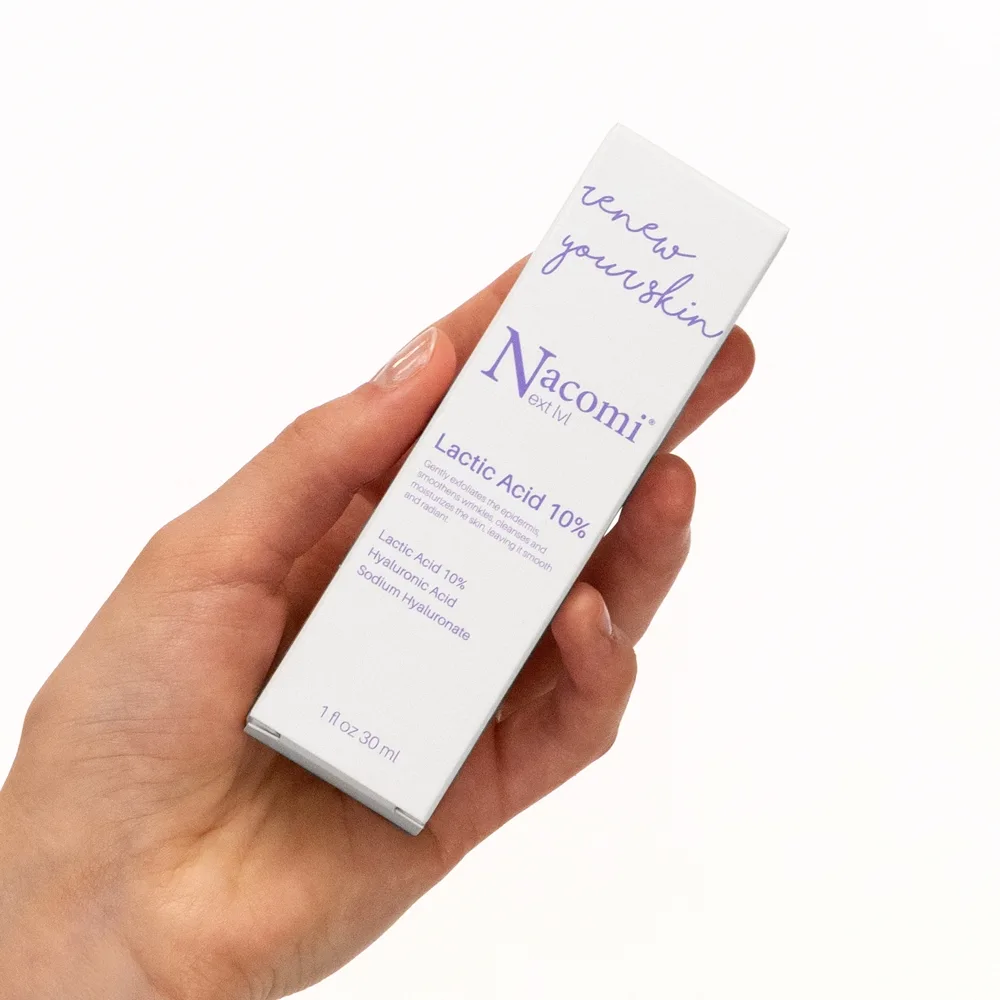 Nacomi Next Level Renew Your Skin Udglattende serum med mælkesyre 30 ml