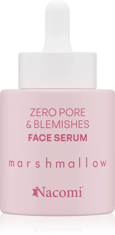 Nacomi Zero Pore & Blemishes kasvoseerumi Marshmallow 30 ml