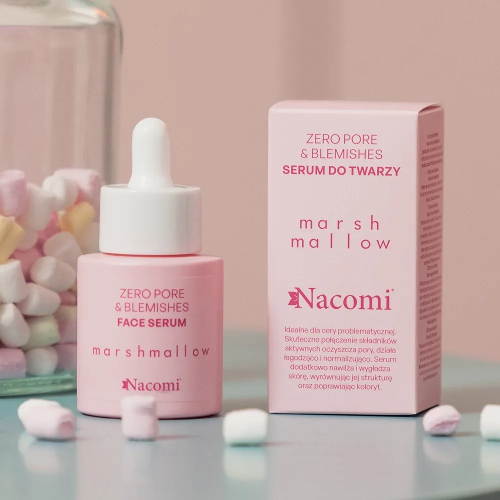 Nacomi Zero Pore & Blemishes Ansigtsserum Marshmallow 30 ml