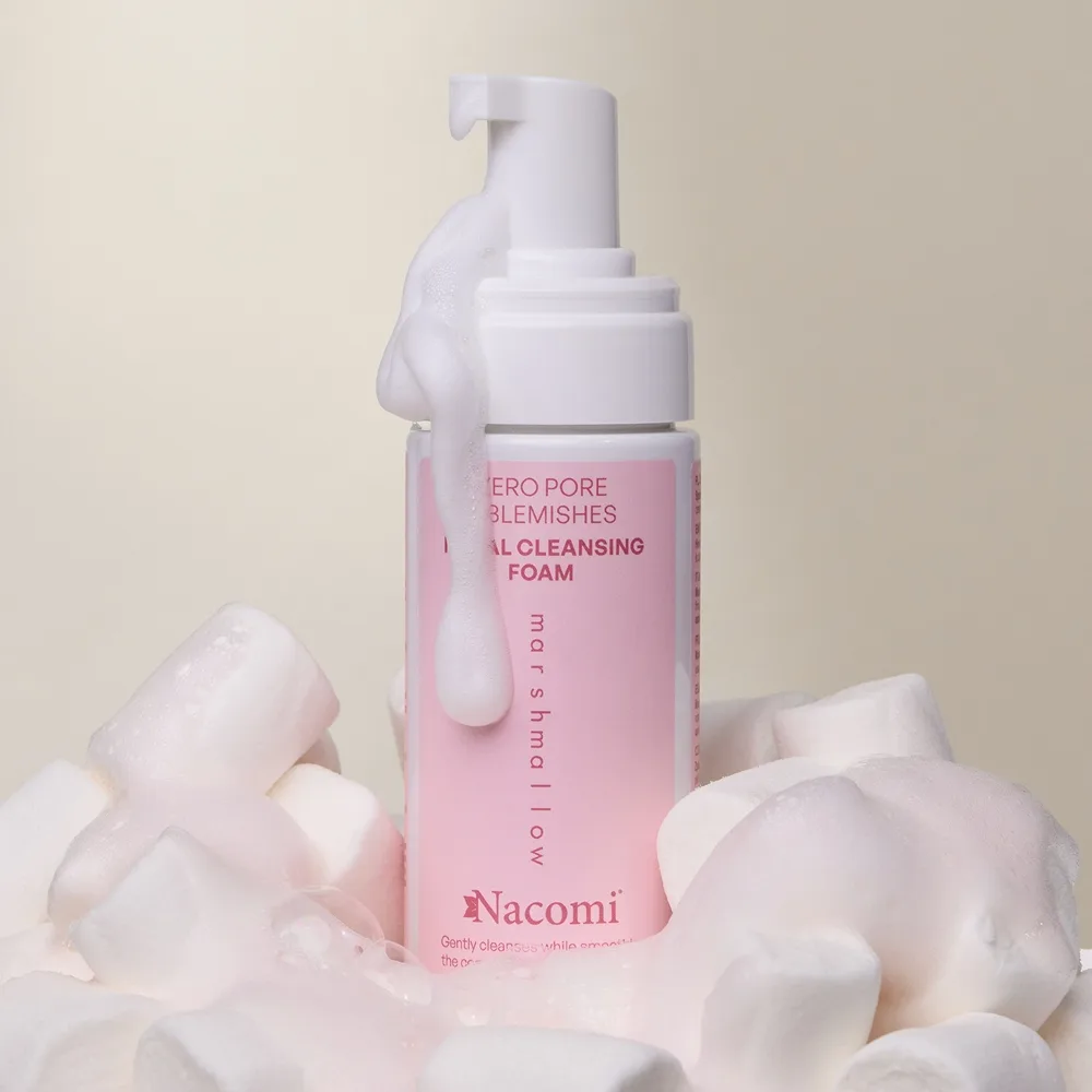 Nacomi Zero Pore & Blemishes Rengöringsskum Marshmallow 150 ml