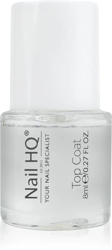 Nail HQ Essentials Top Coat Overlag uden brug af UV-/LED-lampe 8 ml