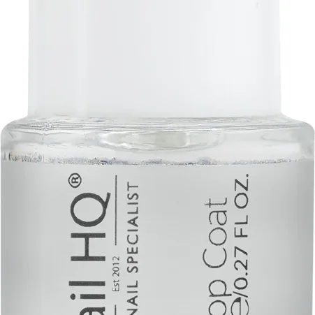 Nail HQ Essentials Top Coat päällyslakka ilman UV/LED-lamppua 8 ml