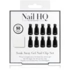 Nail HQ Soak Away Gel Nail Clip Set Set för borttagning av gel- och akrylnaglar