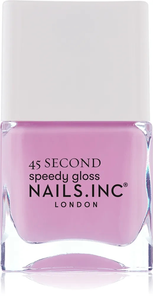 Nails Inc. 45 Second Speedy Gloss Snabbtorkande nagellack Skugga Ready for Richmond 14 ml