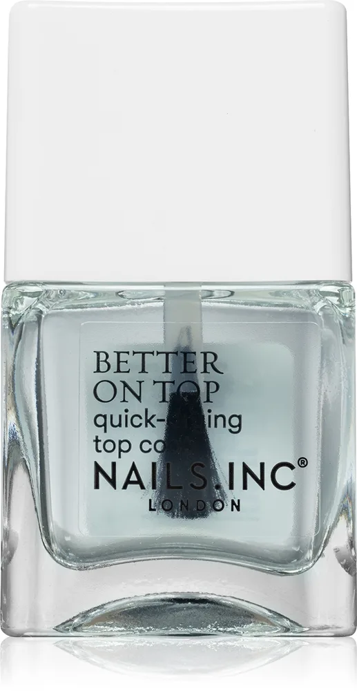 Nails Inc. Better on Top beskyttende overlak med glans 14 ml