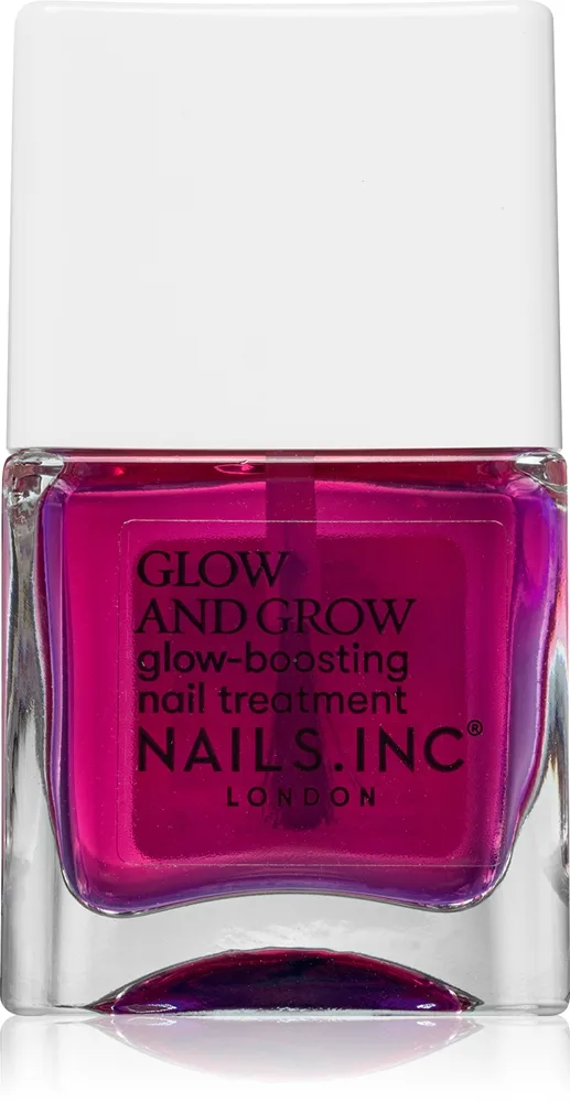 Nails Inc. Glow and Grow Nail Growth Treatment Förstärkande nagellack 14 ml
