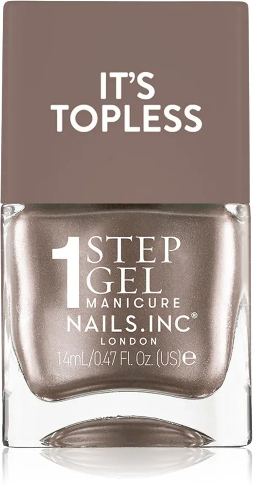 Nails Inc. It’s Topless Gel neglelak med længerevarende effekt Skygge Khloe 14 ml