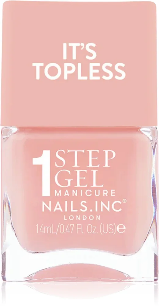 Nails Inc. It’s Topless Gel neglelak med længerevarende effekt Skygge Trinny 14 ml