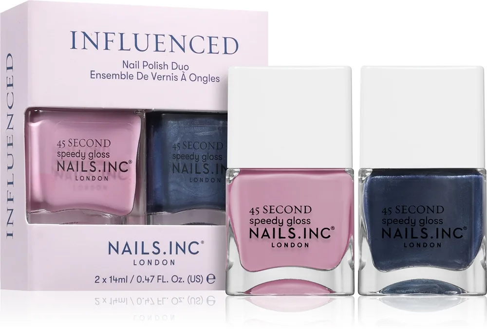 Nails Inc. Influenced kit med nagellack