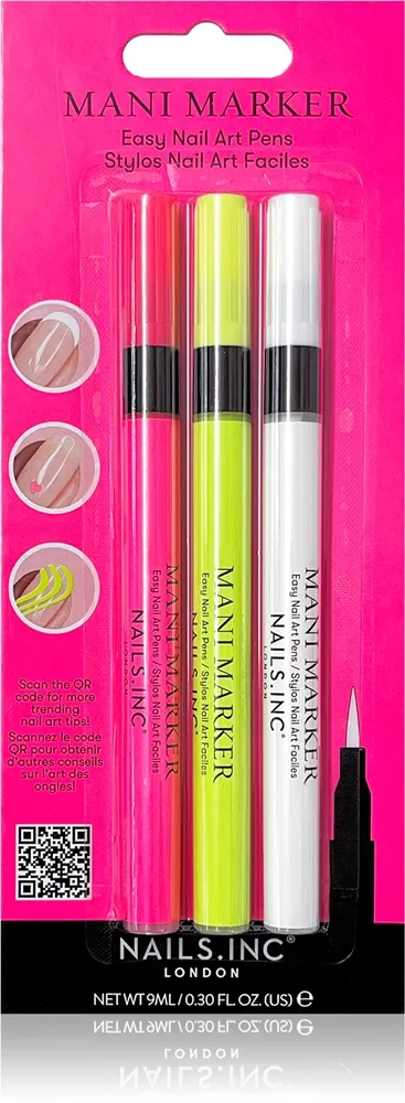 Nails Inc. Mani Marker Trio Manicure sæt