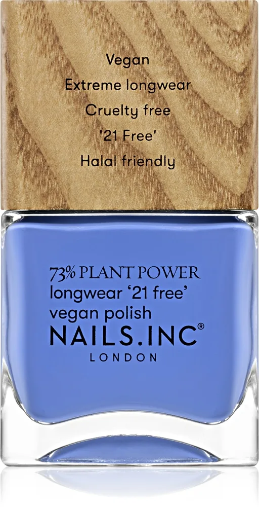 Nails Inc. Plant Power Langtidsholdbar neglelak Skygge Soul Surfing 14 ml