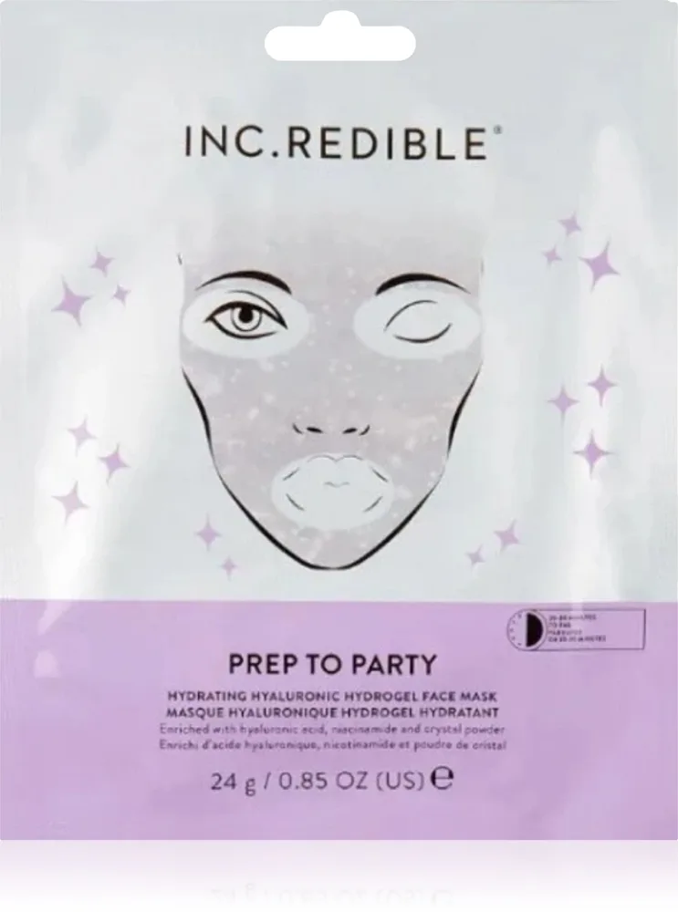 Nails Inc. INC. Redible Prep To Party hydrogelmask för ansikte 24 g