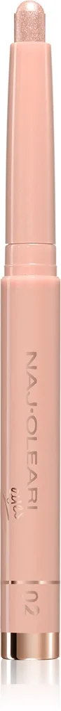 Naj Oleari Absolute Stay Eyeshadow Ögonskuggsstift för Kvinnor 02 Metallic Pink 1.64 g