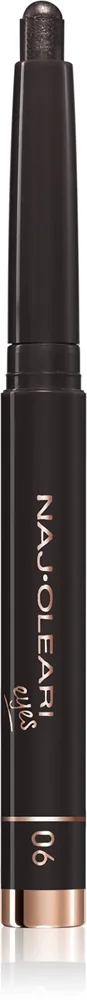 Naj Oleari Absolute Stay Eyeshadow Ögonskuggsstift för Kvinnor 06 Vinyl Black 1.64 g