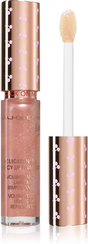 Naj Oleari Click on Me Glassy Lip Balm läppbalsam utan extra kostnad för Kvinnor 01 Pearly Nude 6 ml