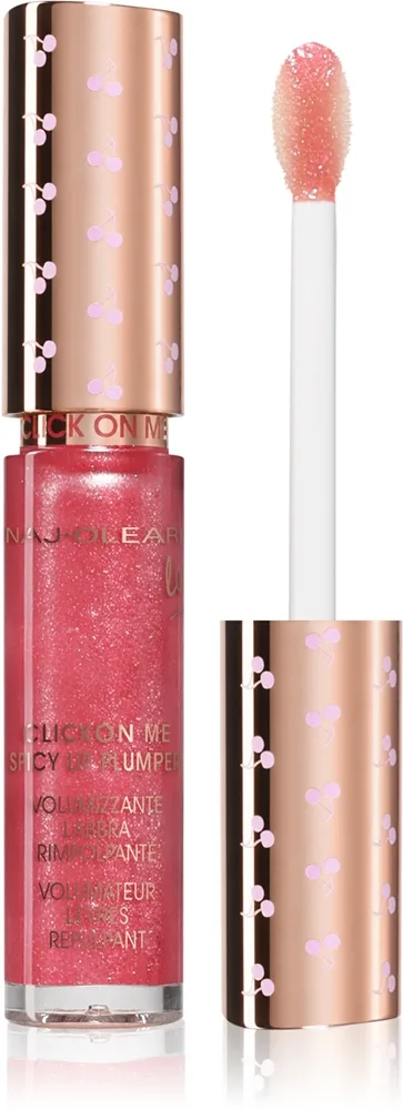 Naj Oleari Click on Me Glassy Lip Balm läppbalsam utan extra kostnad för Kvinnor 02 Luminous Pink 6 ml