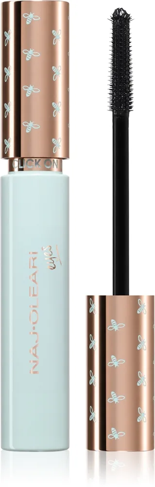 Naj Oleari Click on ME Waterproof Mascara Vattentät Mascara för Kvinnor Extra Black 11.7 ml