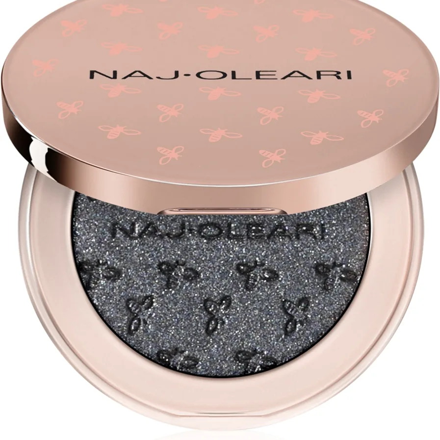 Naj Oleari Colour Fair Eyeshadow Wet & Dry Ögonskugga för Kvinnor 20 Shimmer Black 2 g
