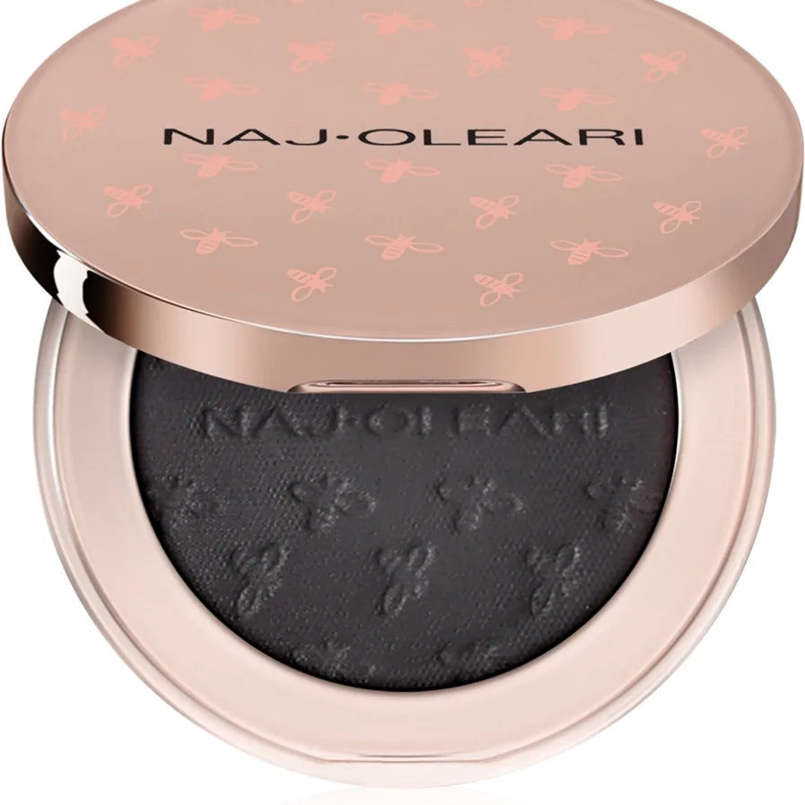 Naj Oleari Colour Fair Eyeshadow Wet & Dry Ögonskugga för Kvinnor 21 Matte Black 2 g