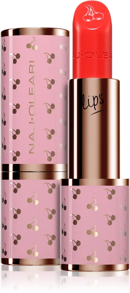 Naj Oleari Creamy Delight Lipstick Krämig läppstift för Kvinnor 12 Coral Red 4.2 g
