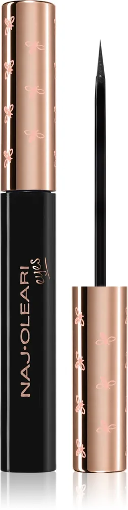 Naj Oleari Impeccable Eyeliner Flytande eyeliner för Kvinnor 01 Vinyl Black 4 ml