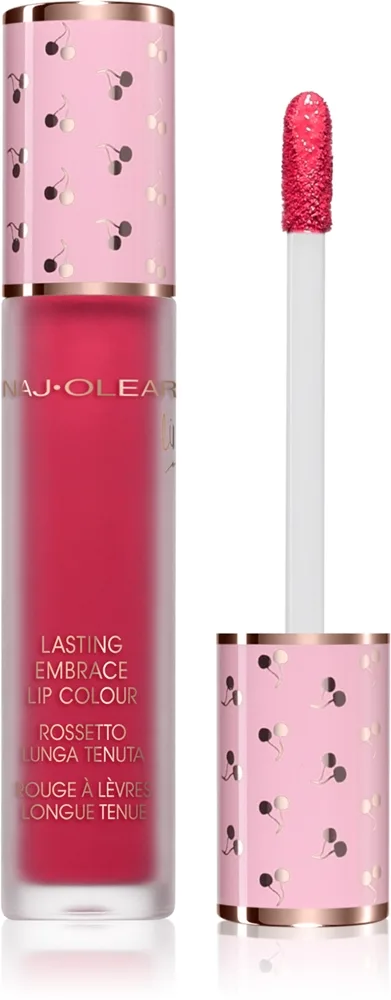 Naj Oleari Lasting Embrace Lip Colour nestemäinen huulipuna naisille 05 Magenta 5 ml