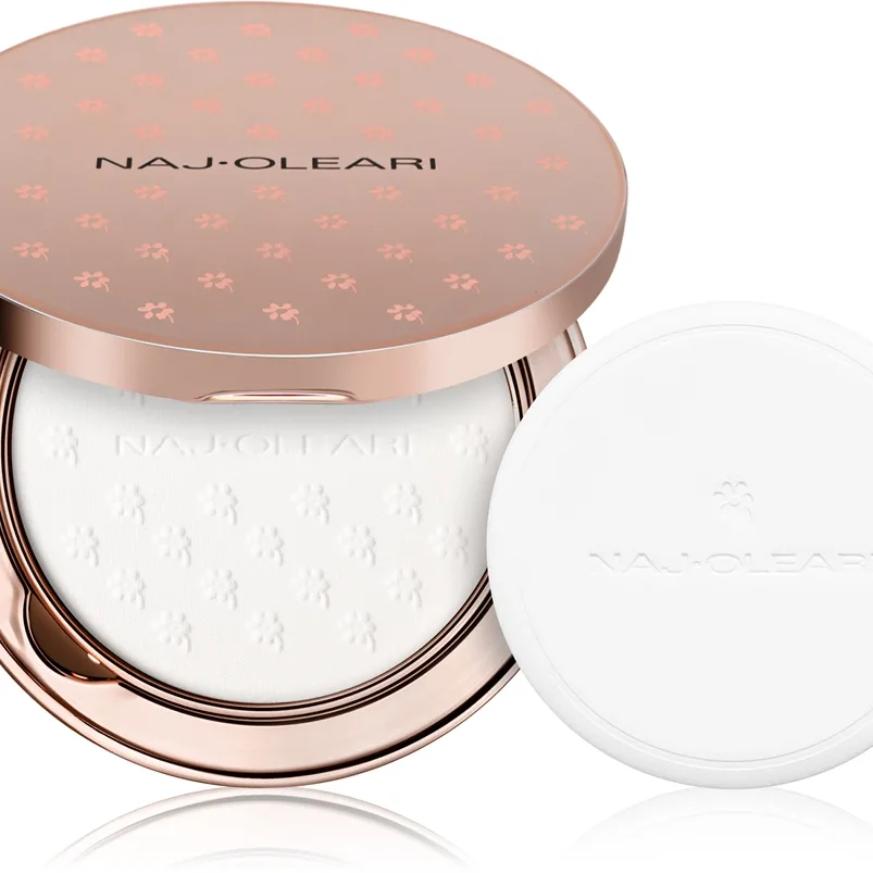 Naj Oleari No More Pore Mattifying Powder Genomskinligt kompaktpuder med matterande effekt för Kvinnor 01 Clear 7 g