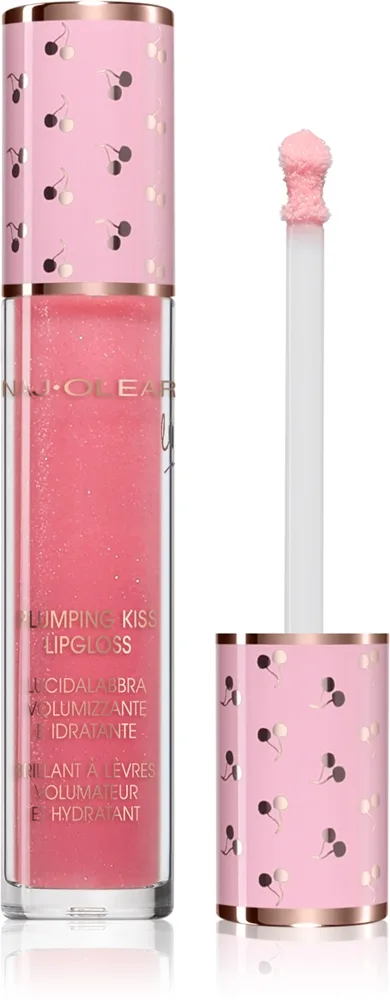 Naj Oleari Plumping Kiss Lip Gloss Fuktgivande och utfyllande läppglans för Kvinnor 03 Candy Pink 6 ml