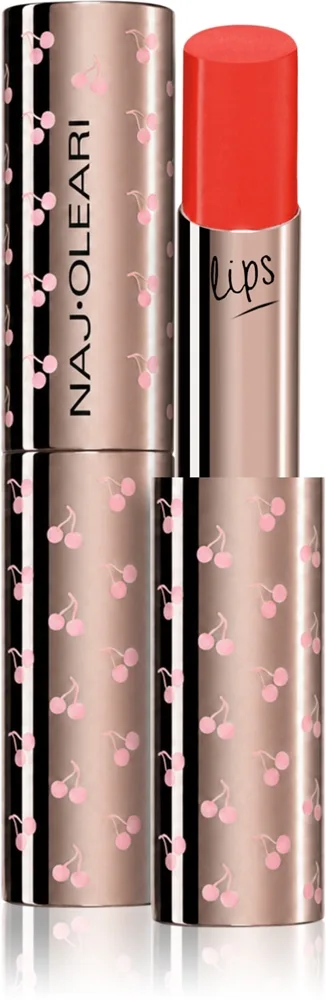 Naj Oleari True Icon Lipstick Satin läppstift för Kvinnor 09 Orange Red 3 g
