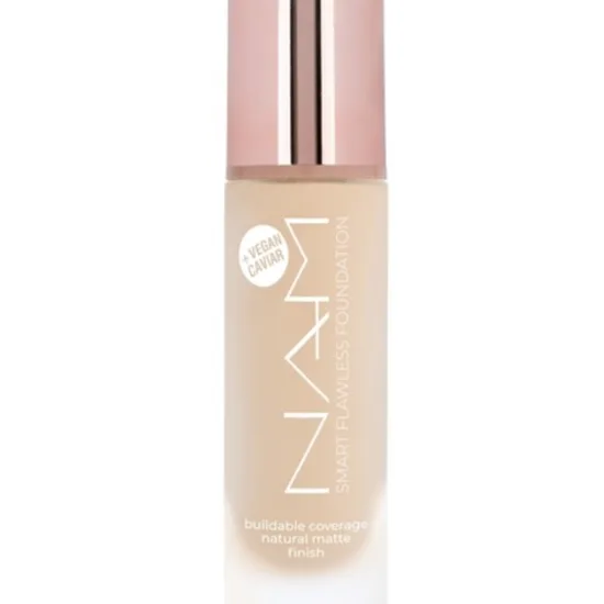 NAM Smart Flawless pitkäkestoinen mattapinnan antava meikkivoide sävy 4 Almond 30 ml