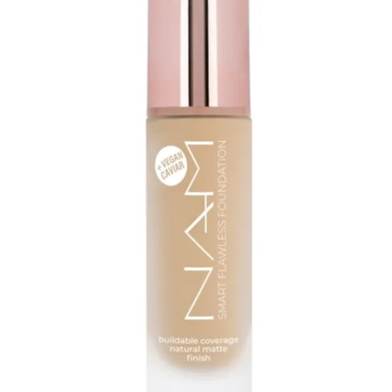 NAM Smart Flawless pitkäkestoinen mattapinnan antava meikkivoide sävy 6 Sand 30 ml